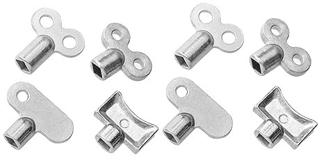 UPKOCH 8pcs Radiator Exhaust Valves Air Release Key for Accessories for Bleeding Scenario