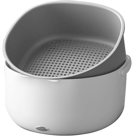 Fruit Cleaning Device, Ultrasonic Fruit Cleaner, Ultrasonic Fruit Vegetable Cleaning Basket, Kitchen Sink Strainer Portable for Washing Fruit and Vegetables
