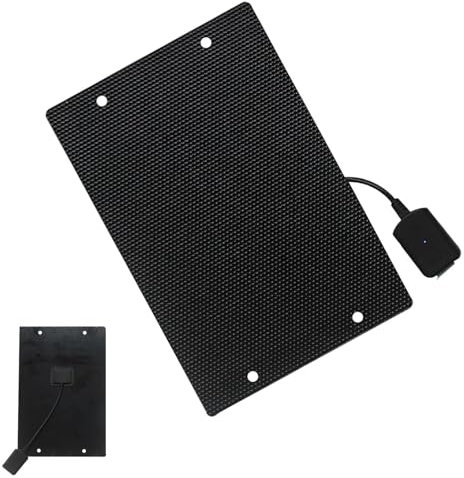 Solar Panel Charger, High Efficiency Portable Charging Device, Compact and Lightweight Solar Power Bank for Smartphones, Tablets and Outdoor Camping, 7,8 x 5,24 pulgadas