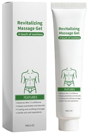Männer Intimpflege Produkte 30 g Körperbutter zur Massage | Beruhigendes Intim-Gel für Kollege, Papa, Ehemann, – Zuhause, Reise, Alltag