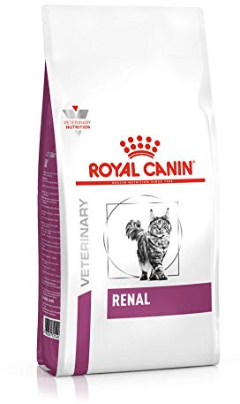 Royal Canin Veterinary Renal | 4 kg | Diät-Alleinfuttermittel für ausgewachsene Katzen | Zur Unterstützung für Katzen mit Nierenproblemen | Mit niedrigem Phosphorgehalt