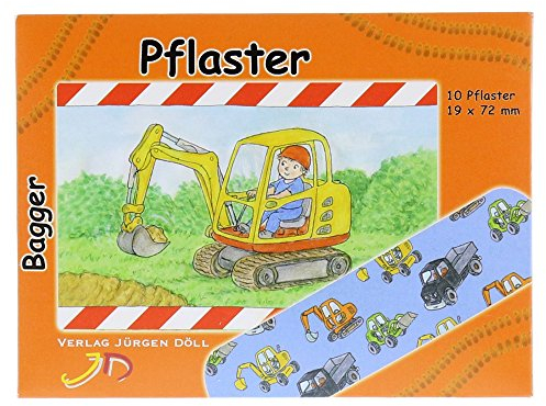 Kinderpflaster Bagger Briefchen