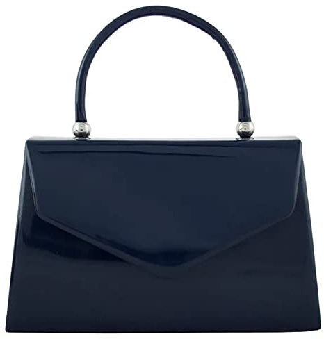 fi9® BNWT Retro Tote Patent Leather Bridal Wedding Evening Handbag Party Purse Clutch Shoulder Hand Bag | BNWT