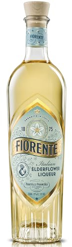 Fiorente Liquore Fiori Sanbuco 700ml - Realizzato con Ingredienti Completamente Naturali ed Italiani, Fresco Agrumato Ideale per Hugo Spritz e Fiorente Spritz - 20% vol.