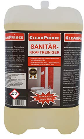 20 Liter Sanitärreiniger Sanitär-Kraftreiniger Bad WC Kraftreiniger Reiniger