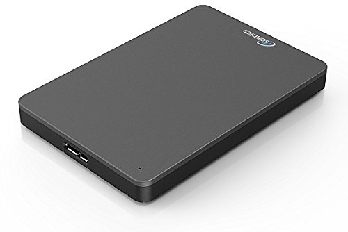 Sonnics 500GB Grigio scuro hard disk esterno portatile USB 3.0 Super velocità di trasferimento per uso con Windows PC, Apple Mac, Xbox One e PS4