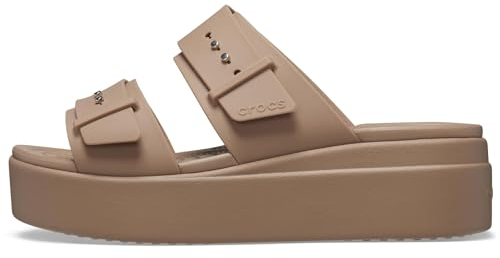 Crocs Brooklyn Buckle Low Wedge