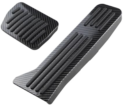 LECREA Auto Pedal Set für Mazda 2 3 BM 6 GJ CX-5 CX5 CX 5 CX3 CX8 CX9 2012–2022, Verschleißfest Gaspedal Bremse Fußstütze Pads Anti Rutsch Pedal Abdeckungen, Auto Innere Beschützen ZubehöR