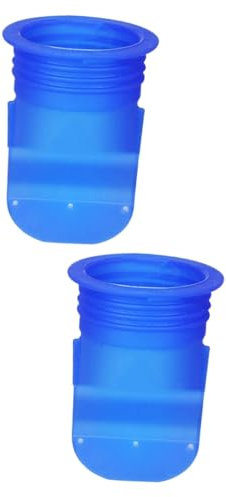 jojofuny 2pièces Joint Silicone Antifuite Pour Siphon De Salle De Bain Préventeur De Refoulement Et Filtre à Odeur Accessoire Pour Éviers Et Douches