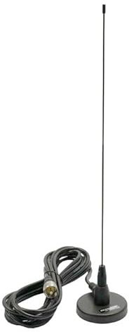 DIAMOND ORIGINALE SERIE MC-100-201 ANTENNE CON BASE MAGNETICA 136/174 MHz o 340 a 520 MHz CONN. PL-259 (VHF)