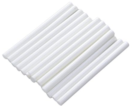 HAPINARY 16 Piezas barra adhesiva de fusión en caliente barras de pegamento caliente pegante de barra office desk pegamento de barra palos adhesivos opaco Super pegamento pigmento