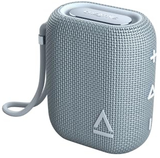 CREATIVE MUVO Flex - Lightweight Waterproof Bluetooth Speaker for Outdoors (Grey)