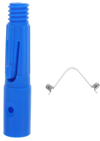 Mobestech Embout Fileté en Aluminium pour Manche De Vadrouille Accessoire De Remplacement Compatible avec Poignée Télescopique Ergonomique pour Nettoyage Domestique Et Commercial