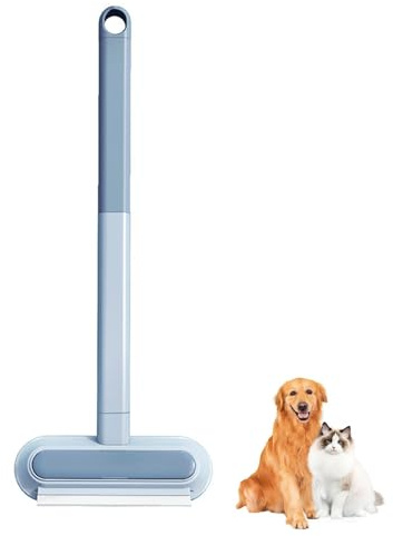 4 in 1 Pet Hair Remover, Cepillo Quitapelos Mascotas Multifuncionales, Cepillo Gatos Quitapelo, Lavable, Para Uso En Seco Y Húmedo, Para Alfombras, Hogar, Coche Y Ventanas, 45 X 18 Cm