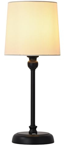 YOIZO Table Lamp Rechargeable Cordless | 6000mAh Battery Operated LED Lamps, Touch Control Stepless Dimmable with Brightness Memory, Portable Bedside Lamp for Living Room/Bedroom/Patio (Black)