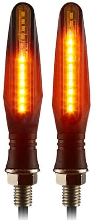 Clignotant Moto E11 Mark Built Relay 335SMD Clignotants Indicateur Clignotant Clignotant Universel M10 Boulon Feuxs Stops Lampes