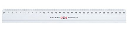 Koh-I-Noor Metall 30 cm Lineal mit Schneidekante