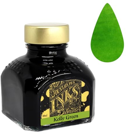 Diamine Füllfederhalter-Tinte, 80 ml, Türkis kelly green