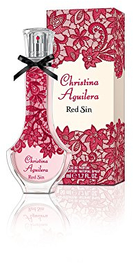 Christina Aguilera Red Sin Eau de Parfum Natural Spray, 50 ml