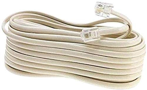 cavo per telefono 30mt telefonico telefonia adsl rj11 adsl presa modem filo fili cavi