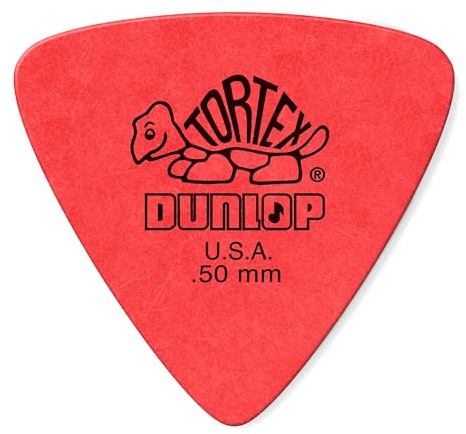 JIM DUNLOP Plektrum Tortex Triangel 0,50mm 72 Stück