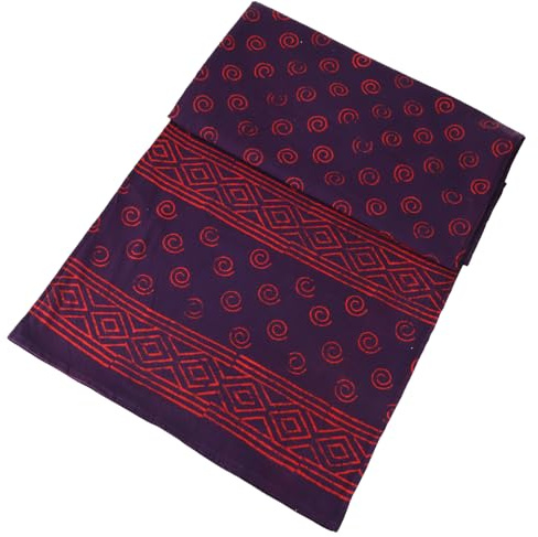 Blockdruck Tagesdecke, Bett & Sofaüberwurf, Design 11, Double 225*275 cm | 100% Baumwolle, handgefertigt, traditioneller Blockdruck, vielseitig einsetzbar, dekorativ