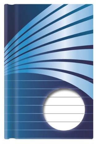 Kladde DIN A6 Notizbuch 96 Blatt liniert Tagebuch