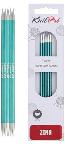 KnitPro Zing Nadelspiele 6 (15cm) | 3.25mm