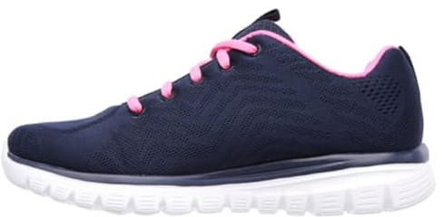 Skechers Women's Graceful Get ConnectedSneaker | All Year Round | Lace Up Trainer | Memory Foam Insole