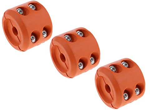 Perfeclan Orange Stopper Seilstopper Seilwinde-Stopper für Stahlseilen（3er Pack）