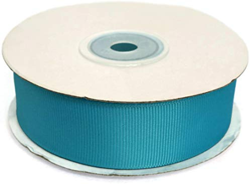 Jajasio Hochwertiges Ripsband 6mm breit, 20 Meter Rolle, Farbe: türkis #08