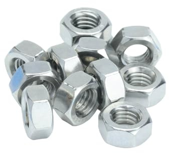 M8 (8mm) Hex Full Nut - A2 Stainless Steel (Pack of 20)