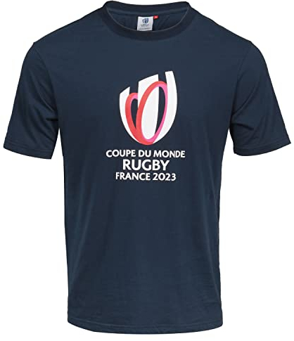 Rugby World Cup T-Shirt RWC - Offizielle Kollektion der Rugby-Weltmeisterschaft 2023, Größe XXL