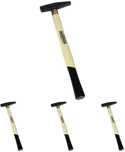 Brueder Mannesmann M76501 Schlosserhammer 100g DIN 1041 (Packung mit 4)