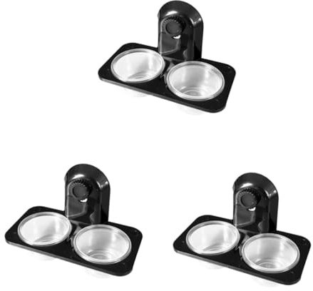 BELLIFFY 3stücke Pet Reptile Feeder Schüssel Mit Doppeltem Schraubenmuster Plastik Wassernapf Für Schildkröten Eidechsen Und Andere Reptilien Für Futter Und Wasser Im Terrarium