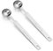 Ouligay 2 cucchiaini da tè (5 ml | 5 cc | 1 cucchiaino | 1/3 cucchiaio) in acciaio inox singoli cucchiai dosatori in metallo solo gadget da cucina per cucinare