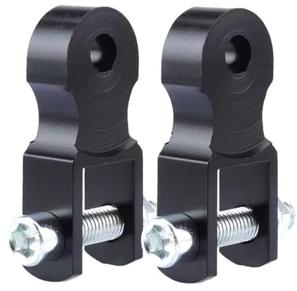Motorrad-Stoßdämpfer-Verlängerung – Motorrad-Stoßdämpfer-Adapter, Motorrad-Höhergerät | 2x Höhenverlängerungsdämpfer, Motorrad-Stoßdämpferverlängerung zur Höhenverstellung, 5,51 x 3,94 x 0,79 Zoll