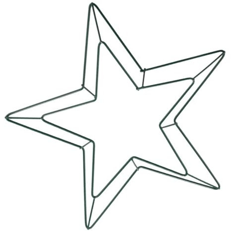 OKUMEYR Metallkranz Aus Draht Sternförmige Kranzform Zum Basteln DIY-weihnachtsrahmen Aus Eisen Kranzherstellungsrahmen Metallsterne Zum Dekorieren
