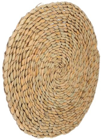 KONTONTY cojín futón Cojines de Silla de Patio Almohada al Aire cojín para de Tatami al Aire Cojines Almohadas al Aire Tirar Almohadas Hierba Light Brown