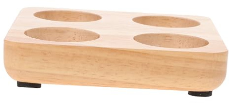 Toddmomy Porta Uova di Legno per Cucina Contenitore per Uova Design Protezione da Impatti Ordinato e Durevole per Uso Quotidiano
