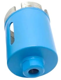 Scie cloche pour carreaux, 1 meuleuse d'angle M10 6-75 mm, foret diamanté bleu, scie, carotteuse, ouvre-trou 8(40mm)