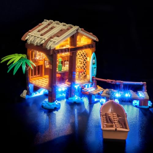 Light Kit Compatible with Lego 75636 Windmill Village Hut (No Model) | Decoration Lighting Set, Easy Install, Stable Lights, Enhanced Display, Ideal Festival Gifts