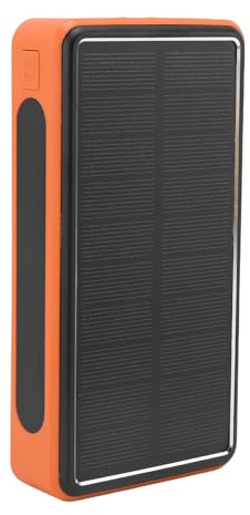 HEEPDD Solar Power Bank 50000mAh, Power Bank Portatile Caricatore Portatile Batteria con Luce da Campeggio a LED e Ricarica Rapida, per Campeggio all'aperto Viaggi di Emergenza Affari Energia