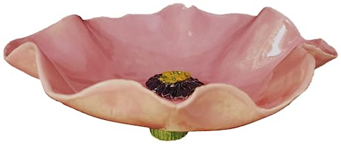 Generisch Insektentränke Keramik Blüte rosa (13-14 cm)