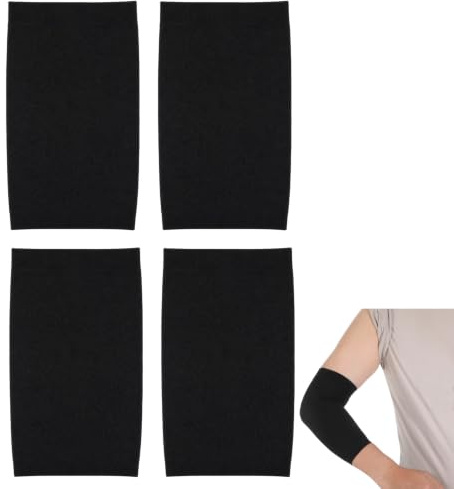 Thrymme 2 Pairs Tattoo Cover up Sleeve, Arm Sleeves Women and Men, Sleeves to Cover Arms Concealer (Black, 18 * 10cm)
