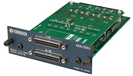 Yamaha 02R96 Interface Card, I/O For AES/EBU Devices