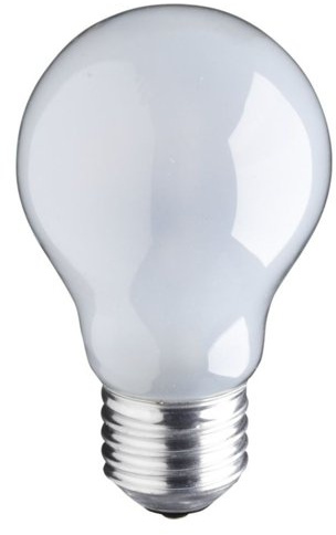 Ampoule halogène standard mate ECO 60 W filetage E27 à économie d'énergie et réglable