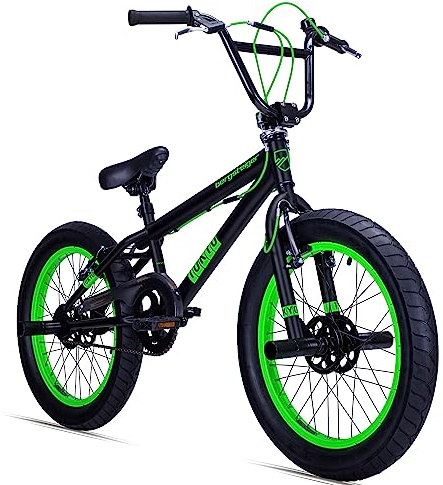 Bergsteiger Tokyo 20 Zoll BMX, Fatbike, 360° Rotor-System, Freestyle, 4 Stahl Pegs, Kettenschutz, Freilauf