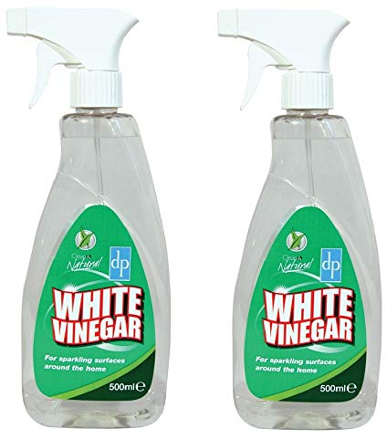 2 x White Vinegar Tradtional Cleaning Spray Multi Purpose Cleaner & Descaler 500ml
