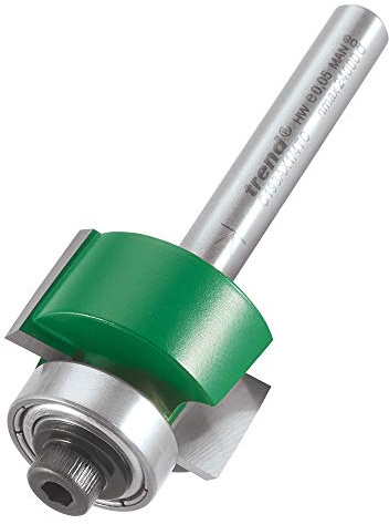 Trend C193AX1/4TC - Punta per fresatrice, colore: Nero